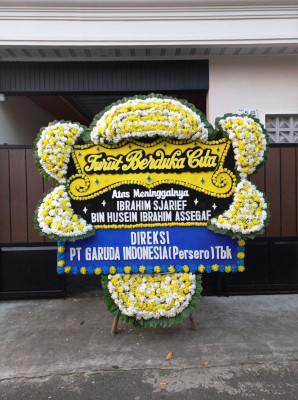 Papan Bunga Duka di Gabuswetan