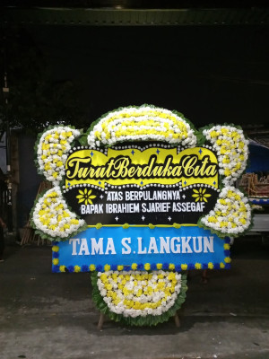 Papan Bunga Duka di Gabuswetan